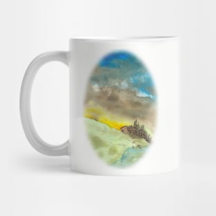 House on a Hill Mug